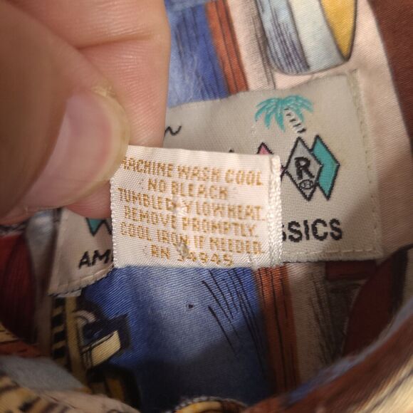 Reyn Spooner Shirt Mens Large Ships American Classics Egyptian Cotton Hawaiian - Picture 13 of 13